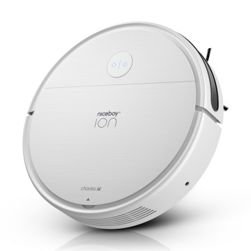 Niceboy ION Charles i6 - Intelligenter 2-in-1 Saugroboter 2600 mAh Wi-Fi Weiß