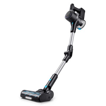 Niceboy ION Hurricane H9 - Flexibler kabelloser Stabstaubsauger 2in1 400W/2200 mAh schwarz