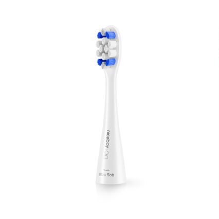 Niceboy ION Sonic Kids - Schallzahnbürste für Kinder IPX7 weiß