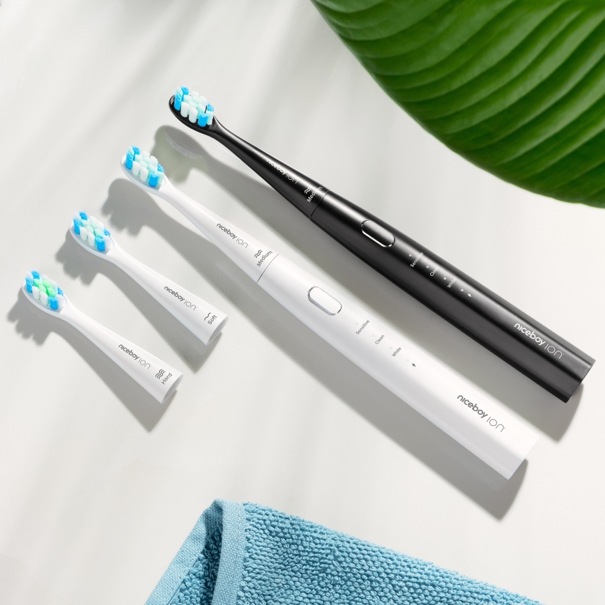 Niceboy ION Sonic Lite - Schallzahnbürste IPX7 weiß