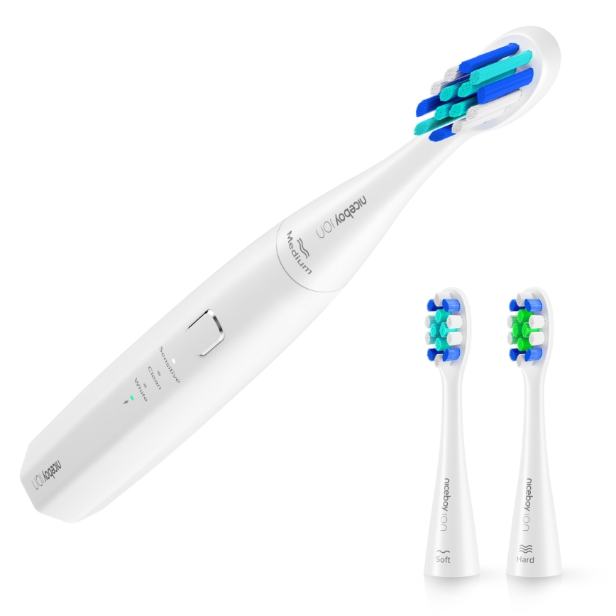Niceboy ION Sonic Lite - Schallzahnbürste IPX7 weiß