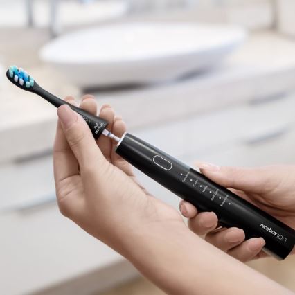 Niceboy ION Sonic - Schallzahnbürste IPX7 schwarz