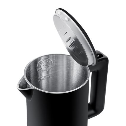 Niceboy ION ThermoKettle TK5 - Wasserkocher mit Thermoregulierung 1,7 l 2200W/230V schwarz