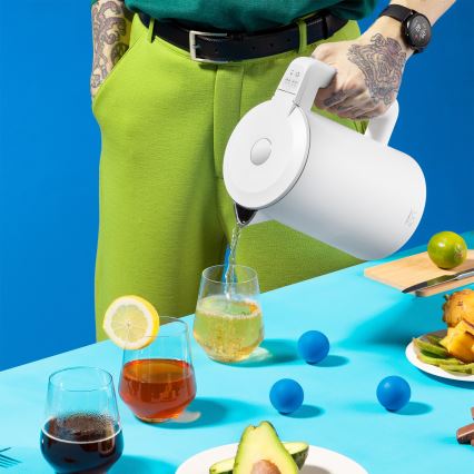 Niceboy ION ThermoKettle TK5 - Wasserkocher mit Thermoregulierung 1,7 l 2200W/230V weiß