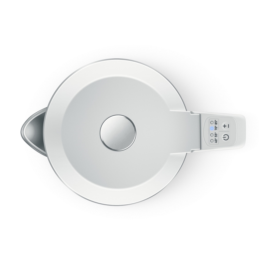 Niceboy ION ThermoKettle TK5 - Wasserkocher mit Thermoregulierung 1,7 l 2200W/230V weiß