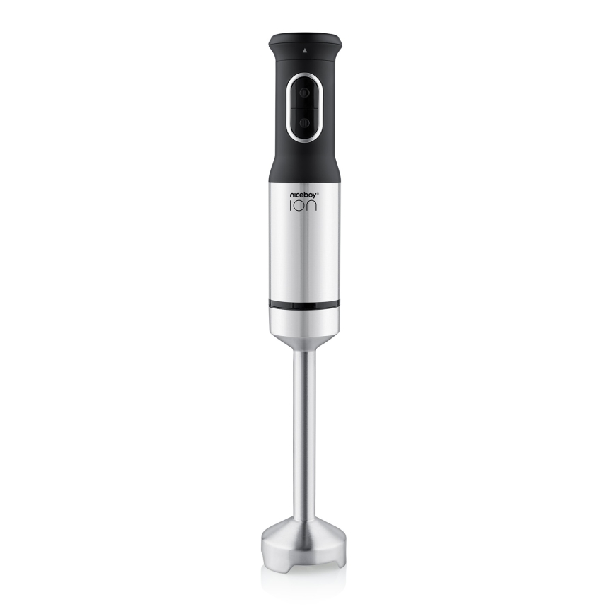 Niceboy ION Twister T2 - Stabmixer 1200W/230V Edelstahl/schwarz