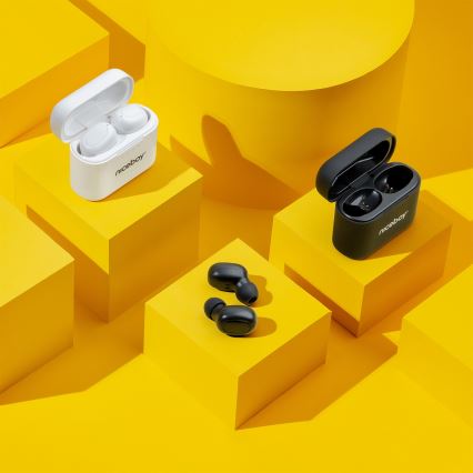 Niceboy Podsie 4 - kabellose In-Ear-Kopfhörer IP54, schwarz