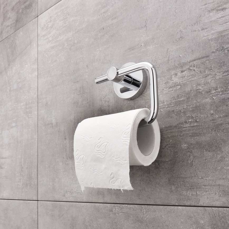 NIMCO UN 13055-26 - Toilettenpapierhalter UNIX glänzendes Chrom