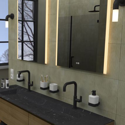 NIMCO ZP 11002VX - LED-dimmbarer, hinterleuchteter Badezimmerspiegel LED/24W/230V 3000-6500K 80x60 cm IP44