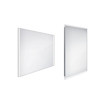 NIMCO ZP 11019 - LED-Badezimmerspiegel mit Hintergrundbeleuchtung LED/21W/230V 6500K 70x90 cm IP44