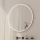 NIMCO ZP 26000R - LED-hinterleuchteter Badezimmerspiegel, 26 W/230 V, 6500 K, Ø 60 cm, IP44