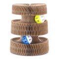 Nobleza - Kratzbaum für Katzen 3in1 braun