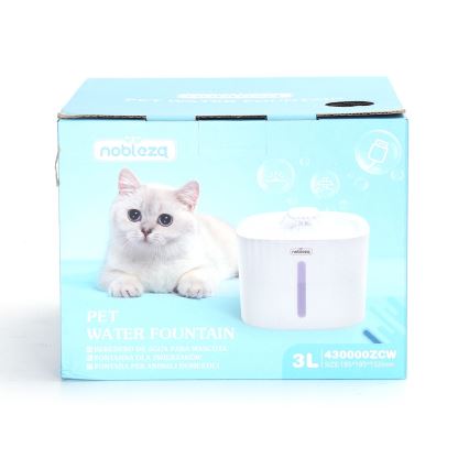 Nobleza - Wasserbrunnen für Katzen 2l USB