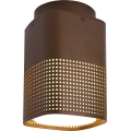 Nordlux - Außen-Deckenleuchte SIDARA 1xE27/15W/230V IP54 braun