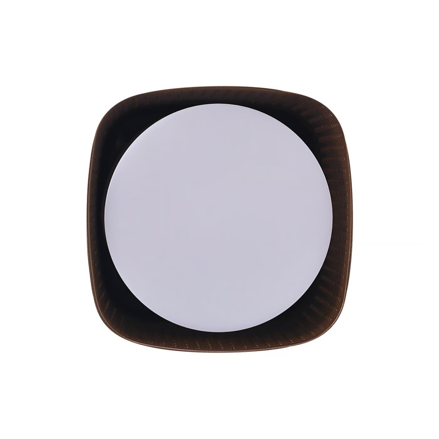 Nordlux - Außen-Deckenleuchte SIDARA 1xE27/15W/230V IP54 braun