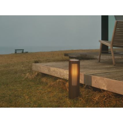 Nordlux - Außenleuchte ALUDRA 1xE27/15W/230V IP44 braun 45,4 cm