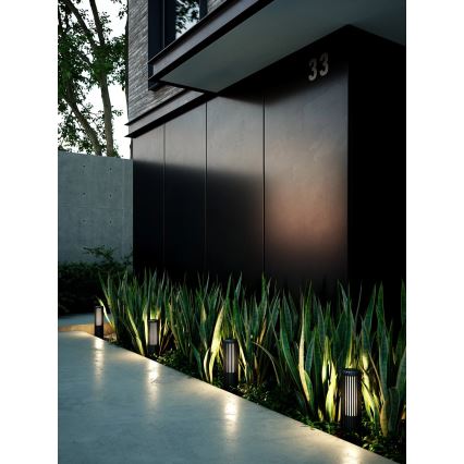 Nordlux - Außenleuchte ALUDRA 1xE27/15W/230V IP44 schwarz 45,4 cm