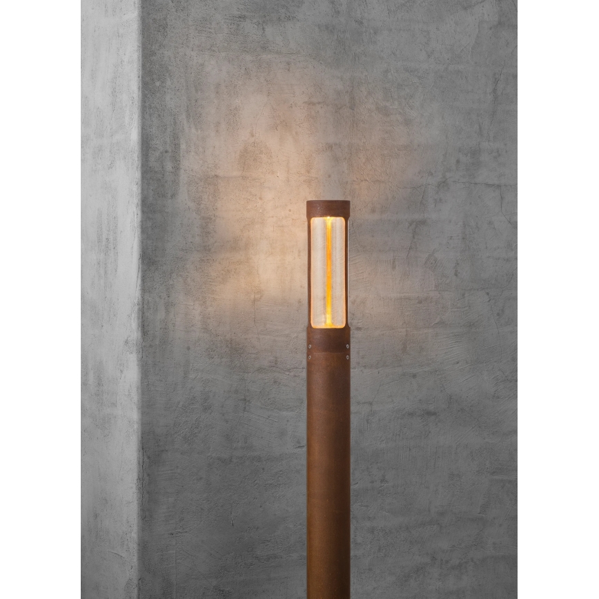 Nordlux - Außenleuchte HELIX 1xGU10/8W/230V IP44 rostfarben 80 cm