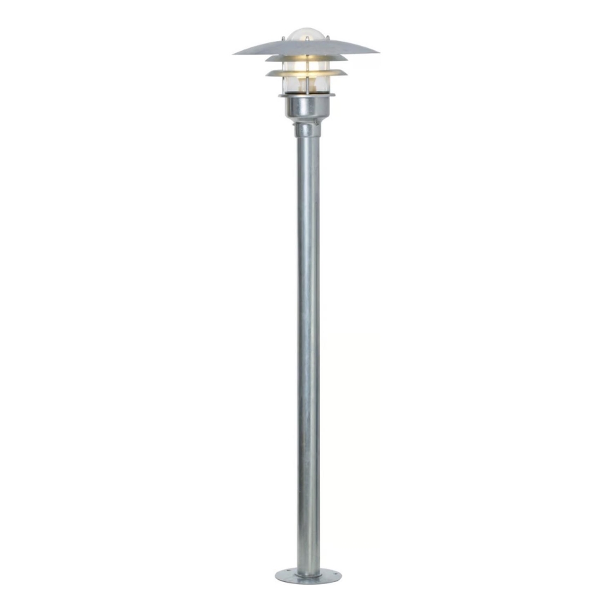 Nordlux - Außenleuchte LONSTRUP 1xE27/60W/230V IP44 matt Chrom 116 cm