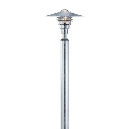 Nordlux - Außenleuchte VEJERS 1xE27/60W/230V IP54 silber 130 cm