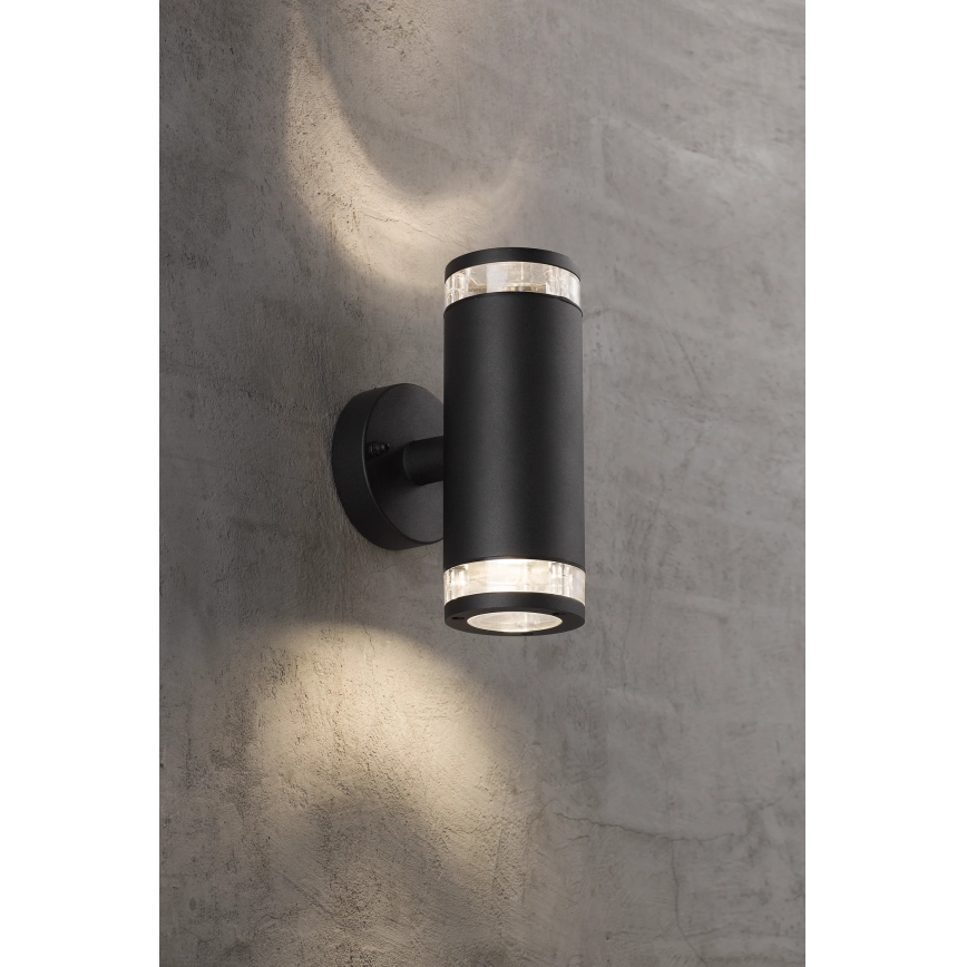 Nordlux - Außenwandleuchte BIRK 2xGU10/28W/230V IP44
