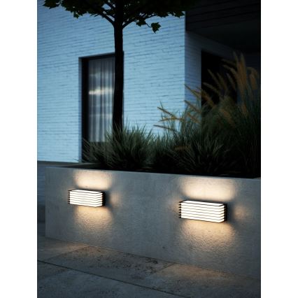 Nordlux - Außenwandleuchte FLUCTUS 2xE27/15W/230V IP44