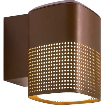 Nordlux - Außenwandleuchte SIDARA 1xE27/15W/230V IP54 braun