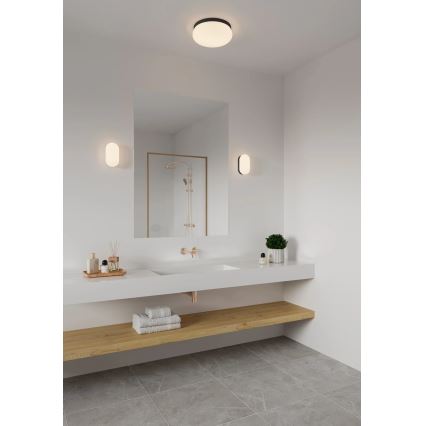 Nordlux - Deckenleuchte für Badezimmer FOAM 2xE27/55W/230V IP44 schwarz