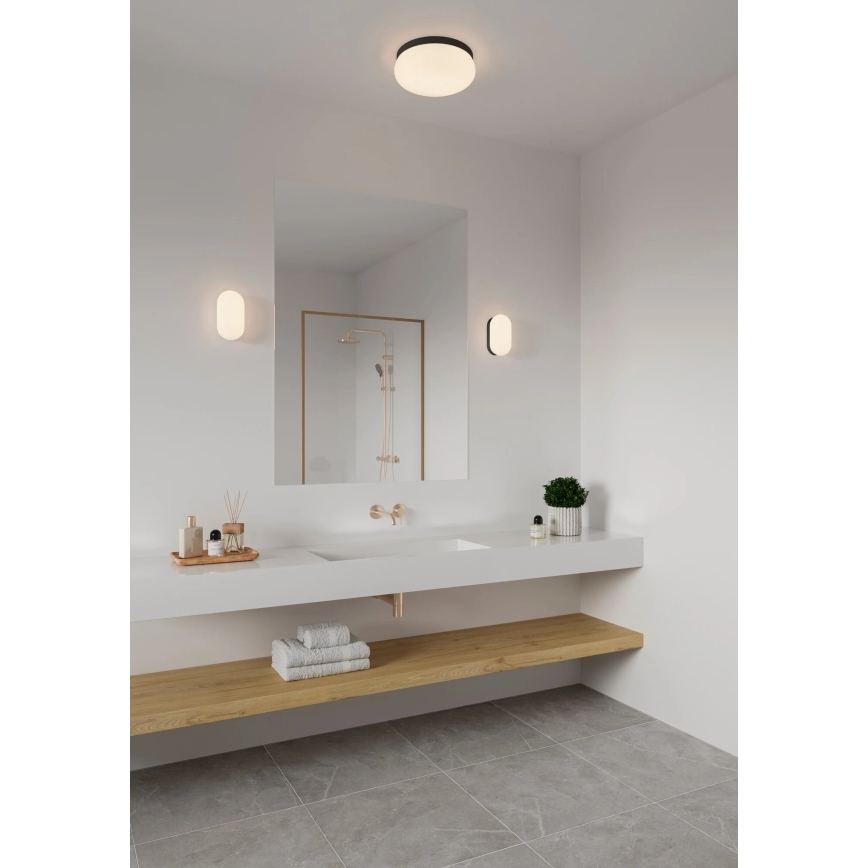 Nordlux - Deckenleuchte für Badezimmer FOAM 2xE27/55W/230V IP44 schwarz