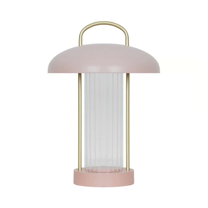 Nordlux - Dimmbare, wiederaufladbare Touch-Tischlampe MIRANO LED/3W/3,7V rosa
