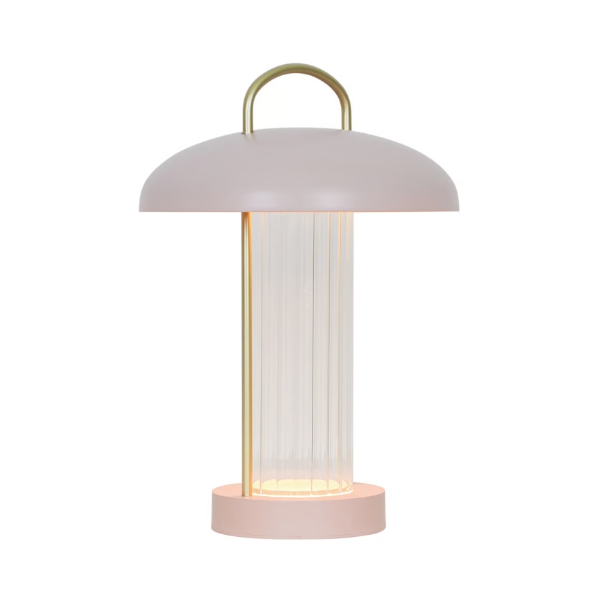 Nordlux - Dimmbare, wiederaufladbare Touch-Tischlampe MIRANO LED/3W/3,7V rosa