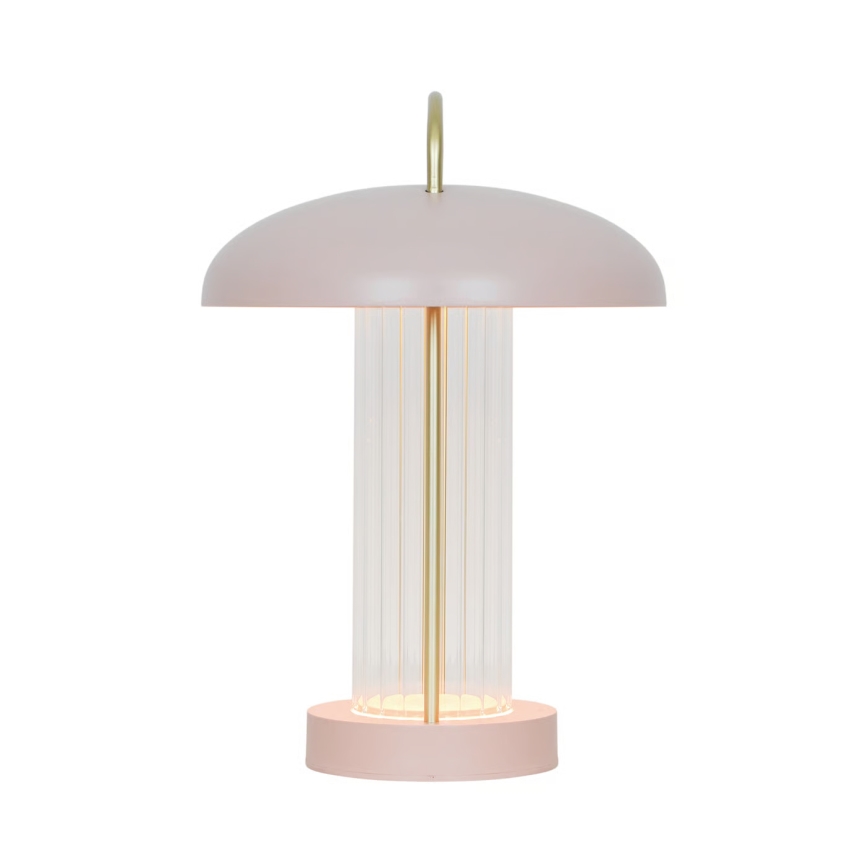 Nordlux - Dimmbare, wiederaufladbare Touch-Tischlampe MIRANO LED/3W/3,7V rosa