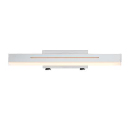 Nordlux - Dimmbare LED-Badezimmer-Spiegelbeleuchtung OTIS LED/14W/230V IP44 40 cm silbern