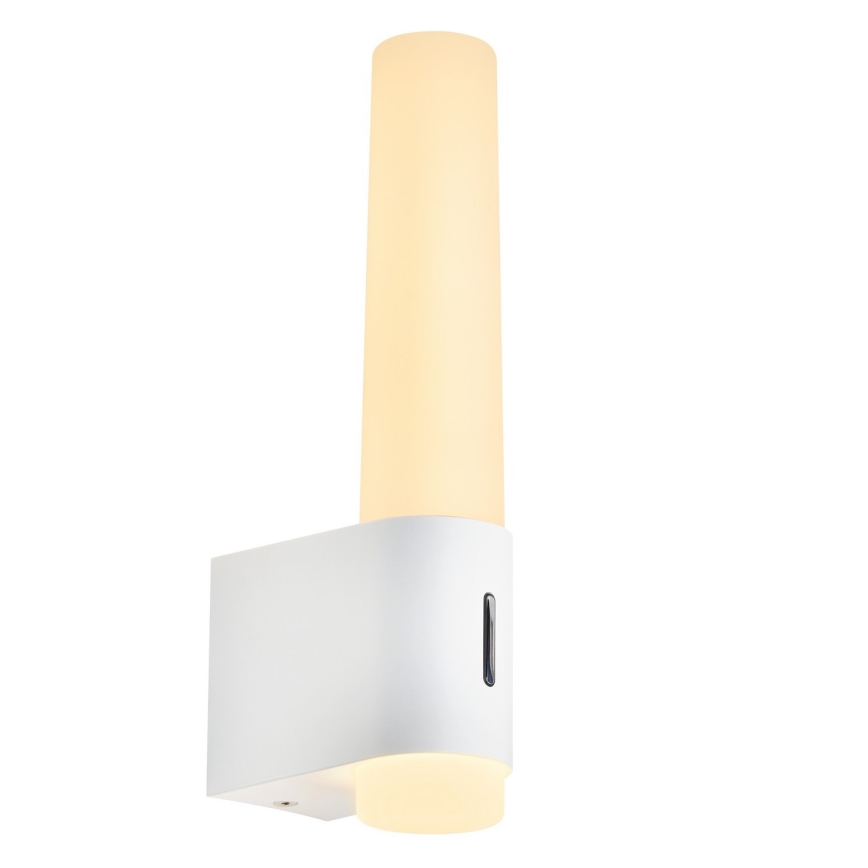 Nordlux - Dimmbare LED-Badezimmer-Wandleuchte HELVA LED/6,8W/230V IP44 CRI 90 weiß