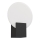 Nordlux - Dimmbare LED-Badezimmer-Wandleuchte HESTER LED/9,5W/230V IP44 schwarz