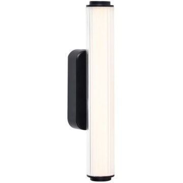 Nordlux - dimmbare LED-Badezimmer-Wandleuchte VIRELLE LED/8W/230V 3000/4000K IP44 schwarz