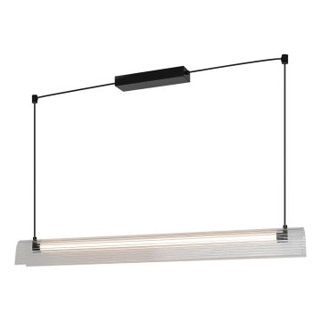 Nordlux - dimmbare LED-Pendelleuchte ALIANI LED/20W/230V 3000K schwarz/transparent