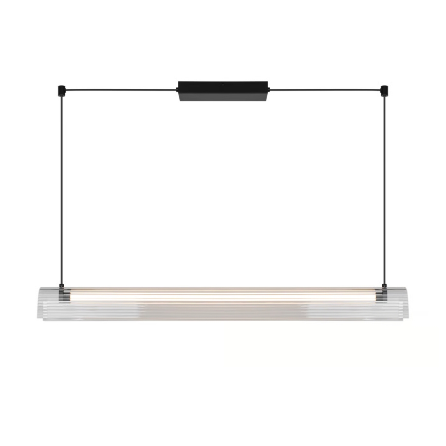 Nordlux - dimmbare LED-Pendelleuchte ALIANI LED/20W/230V 3000K schwarz/transparent