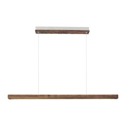 Nordlux - LED-dimmbare Pendelleuchte an Kabel ILGAS LED/47W/230V 3000K braun/Esche 115 cm