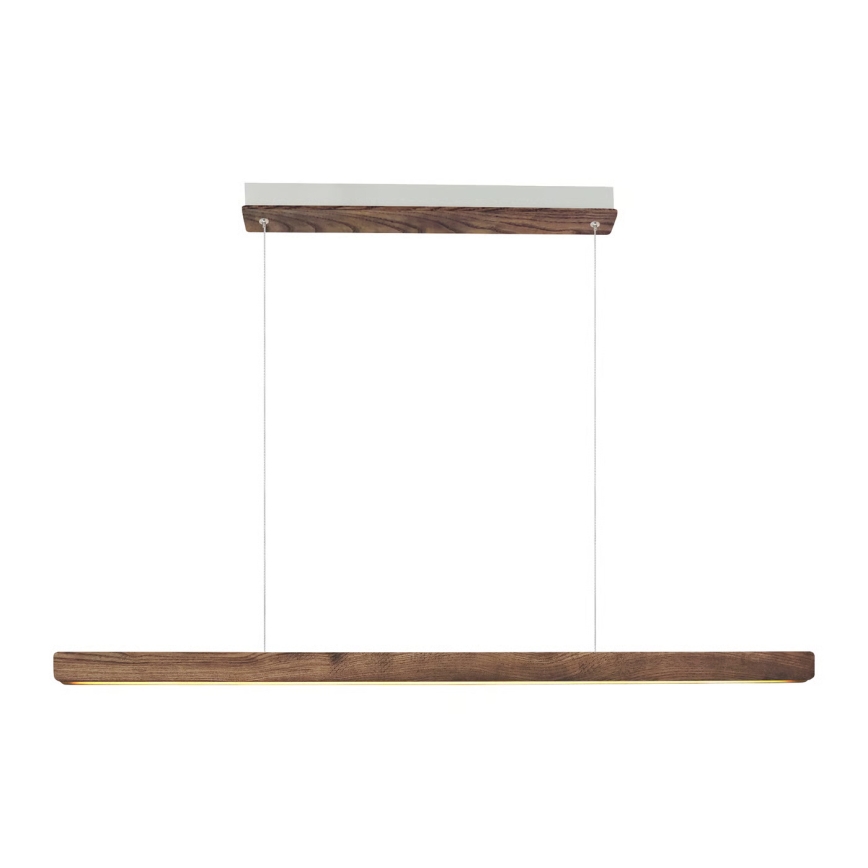 Nordlux - LED-dimmbare Pendelleuchte an Kabel ILGAS LED/47W/230V 3000K braun/Esche 115 cm