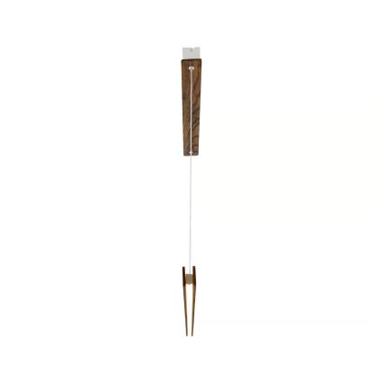 Nordlux - LED-dimmbare Pendelleuchte an Kabel ILGAS LED/47W/230V 3000K braun/Esche 115 cm