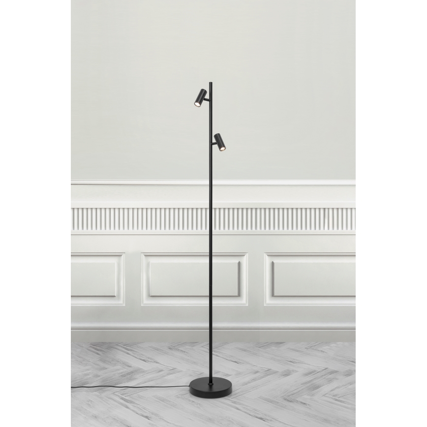 Nordlux - Dimmbare LED-Stehleuchte mit Touch-Funktion OMARI 2xLED/3,2W/230V schwarz