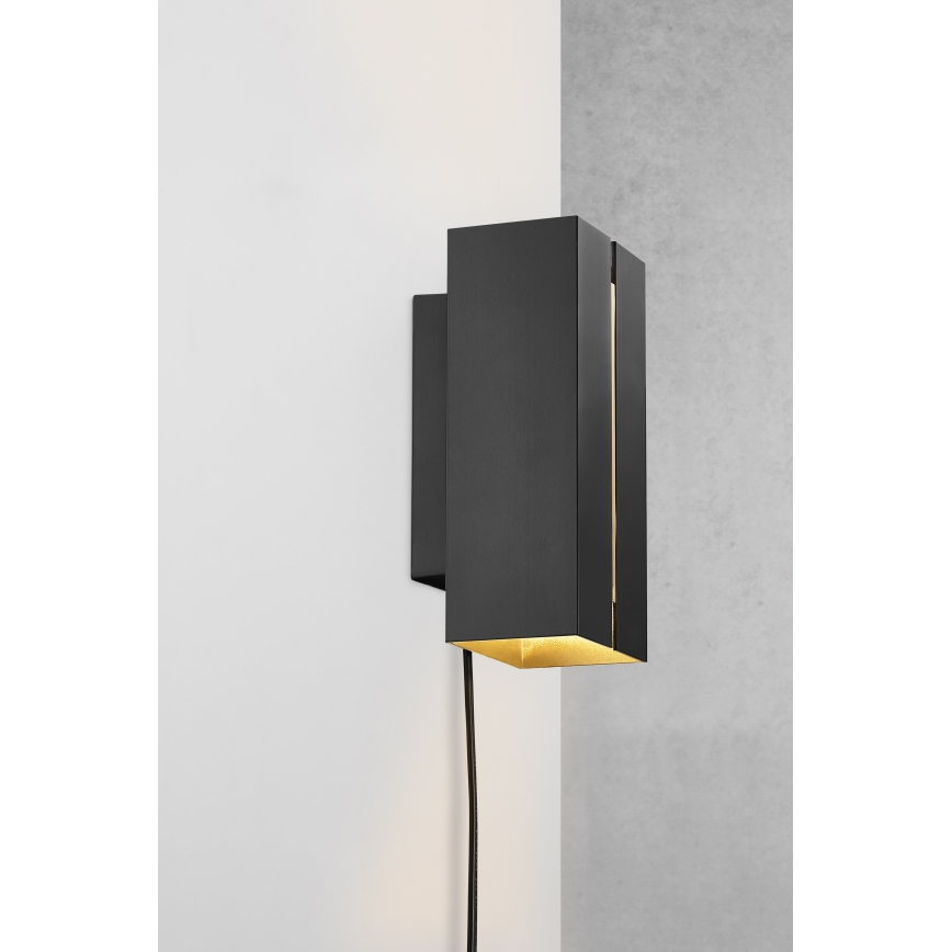 Nordlux - Dimmbare LED-Wandleuchte CURTIZ 2xLED/4,5W/230V schwarz