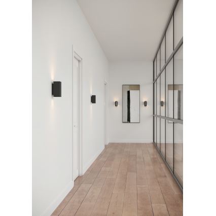 Nordlux - Dimmbare LED-Wandleuchte CURTIZ 2xLED/4,5W/230V schwarz
