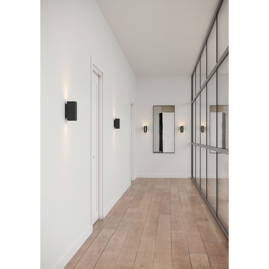 Nordlux - Dimmbare LED-Wandleuchte CURTIZ 2xLED/4,5W/230V schwarz