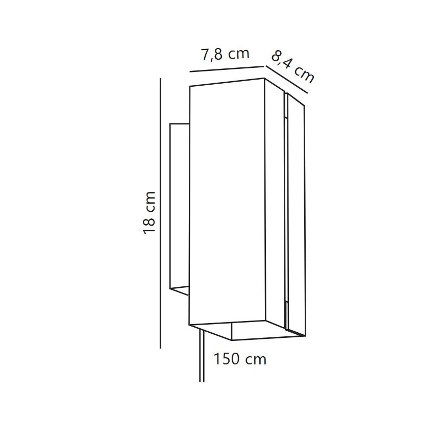 Nordlux - Dimmbare LED-Wandleuchte CURTIZ 2xLED/4,5W/230V weiß