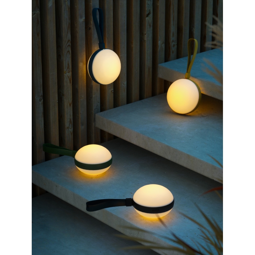 Nordlux - Dimmbare, tragbare LED-Outdoor-Leuchte BRING TO-GO LED/1W/3,7V IP54 1500 mAh schwarz