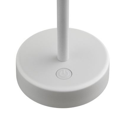 Nordlux - LED dimmbar und wiederaufladbar Außen-Tischlampe ELLEN LED/2,8W/3,7V 2200 mAh IP44 weiß