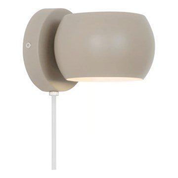 Nordlux - Einstellbarer Wandstrahler BELIR 1xG9/5W/230V beige