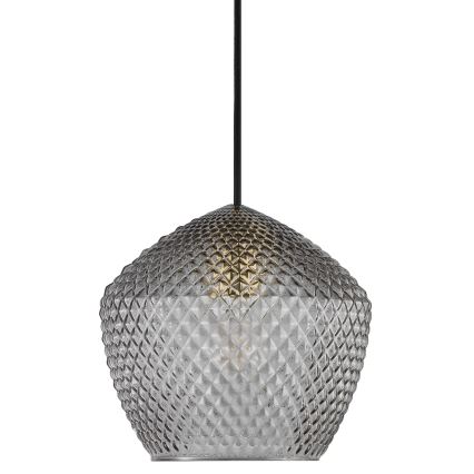 Nordlux - Hängeleuchte an Schnur ORBIFORM 1xE27/40W/230V schwarz/grau